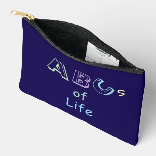 ABCs of Life Pouch/Bag Etui (Open)