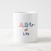 ABCs of Life Specialty Mug Grote Koffiekop (Voorkant)