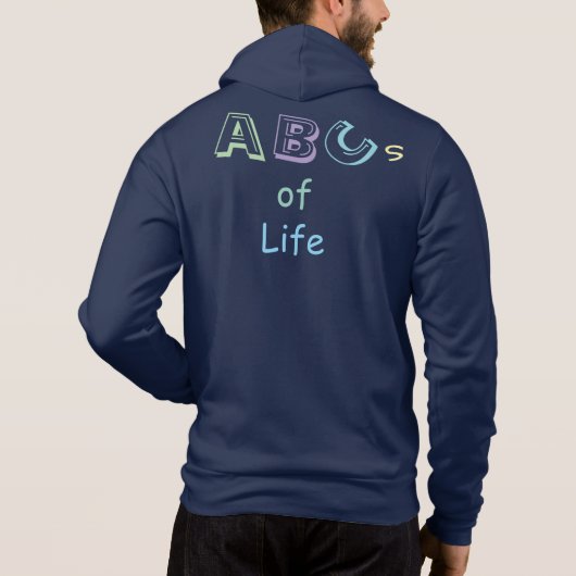 ABCs of Life T-Shirt (Achterkant)