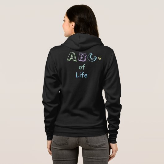 ABCs of Life T-Shirt (Achterkant volledig)