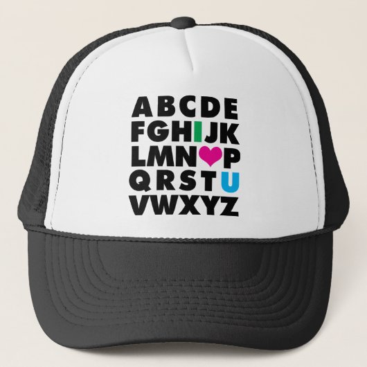 ABC's of Love Trucker Pet (Voorkant)