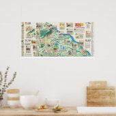 ABCs of York County poster (Keuken)