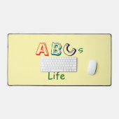 ABC's van het leven bureaumat (Keyboard & Muis)