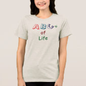 ABC's van het Leven T-Shirt (Voorkant)