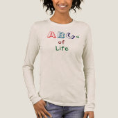 ABC's van Leven T-Shirt (Voorkant)