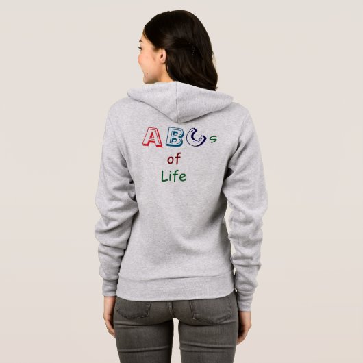 ABC's van Leven T-Shirt (Achterkant volledig)