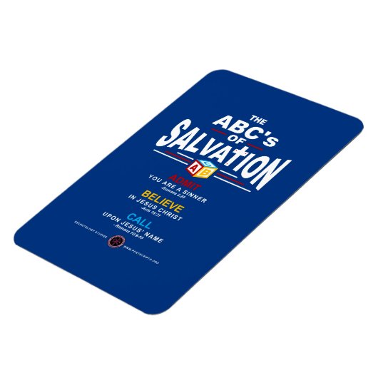 ABC's van redding Magneet (Linkerzijde)