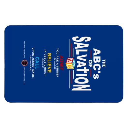 ABC's van redding Magneet (Horizontaal)