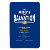 ABC's van redding Magneet (Verticaal)