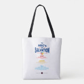 ABC's van redding Tote Bag (Achterkant)