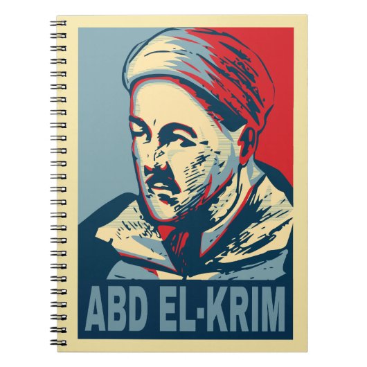Abd el-Krim Rif Leader Hope Style Abdelkarim Notitieboek (Voorkant)