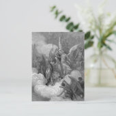 Abdiel Attacks Satan Briefkaart (Staand voorkant)