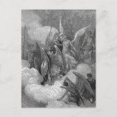 Abdiel Attacks Satan Briefkaart (Voorkant)