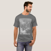 Abdiel Attacks Satan T-shirt (Voorkant volledig)