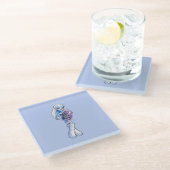 Abdij Glas Onderzetter (Schuin)