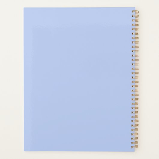 Abdij Planner (Achterkant)