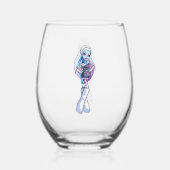 Abdij Steeloose Wijnglas Zonder Voet (Voorkant)