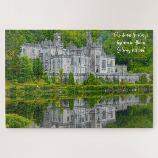 Abdij van Kylemore Galway Ierland Legpuzzel (Horizontaal)