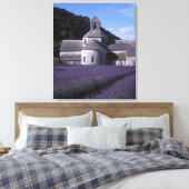 Abdij van Sénanque, Gordes, Vaucluse, Provence, 2 Canvas Afdruk (Insitu (Slaapkamer))