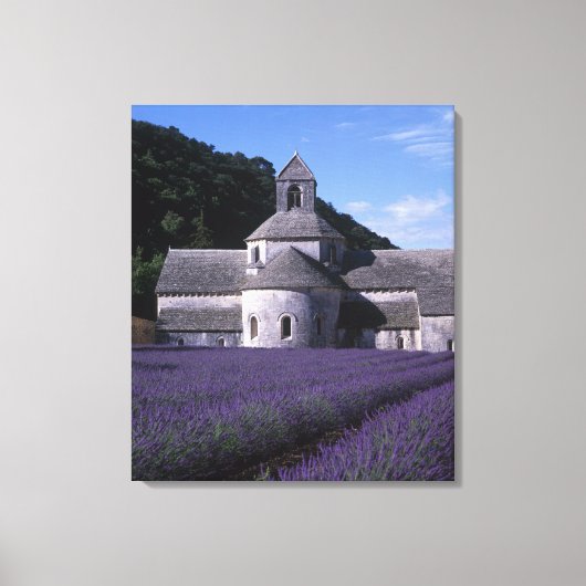 Abdij van Sénanque, Gordes, Vaucluse, Provence, 2 Canvas Afdruk (Voorkant)