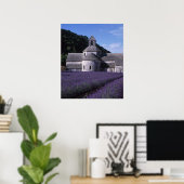 Abdij van Sénanque, Gordes, Vaucluse, Provence, 2 Poster (Thuiskantoor)