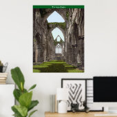 Abdij van Tintern (ca. 1900) Poster (Thuiskantoor)
