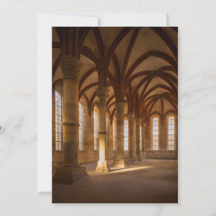 Abdijklooster Architectuur   Duitsland Bedankkaart