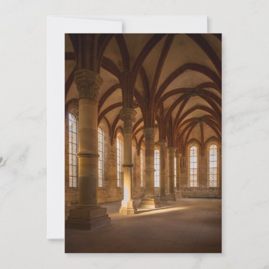 Abdijklooster Architectuur | Duitsland Bedankkaart (Voorkant)