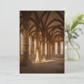 Abdijklooster Architectuur | Duitsland Bedankkaart (Staand voorkant)