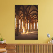 Abdijklooster Architectuur | Duitsland Canvas Afdruk (Insitu (Woonkamer))