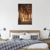 Abdijklooster Architectuur | Duitsland Canvas Afdruk (Insitu (Slaapkamer))