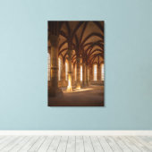 Abdijklooster Architectuur | Duitsland Canvas Afdruk (Insitu (Houten vloer))