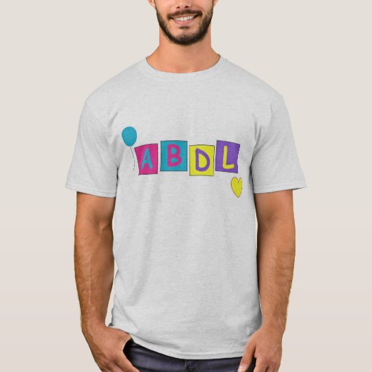 ABDL Bright Logo T-shirt (Voorkant)