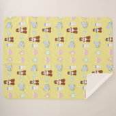 ABDL zo schattig | Baby4Levensduur | Volledige dek Sherpa Deken (Voorkant (horizontaal))