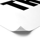 Abdominals Pizza Poster (Hoek)