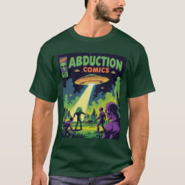 Abduction Comics: een retro sciencefictionavontuur T-shirt