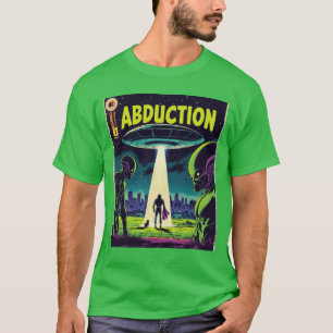 Abduction Comics: een retro sciencefictionavontuur T-shirt