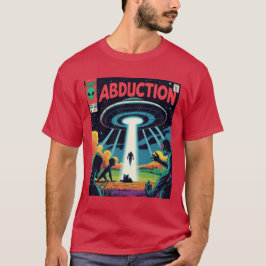 Abduction Comics: een retro sciencefictionavontuur T-shirt