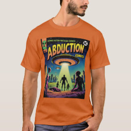 Abduction Comics: een retro sciencefictionavontuur T-shirt
