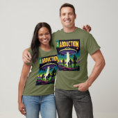 Abduction Comics: een retro sciencefictionavontuur T-shirt (Unisex)