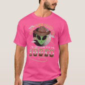 Abduction Funny Ufo Western T-shirt (Voorkant)