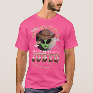 Abduction Funny Ufo Western T-shirt