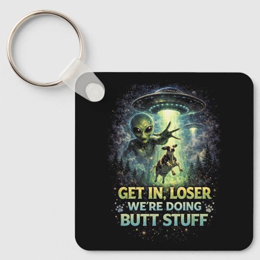 Abduction Night Sleutelhanger (Voorkant)