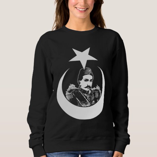 Abdülhamid II Osmane Abdul Hamid Osmanli Voor Turk Trui (Voorkant)