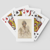Abdullah - Kurd uit Bitlis, 1852 Pokerkaarten (Achterkant)