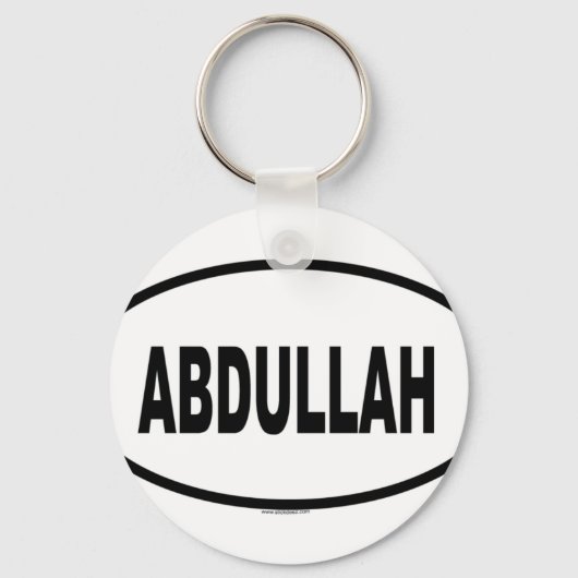 ABDULLAH SLEUTELHANGER (Voorkant)