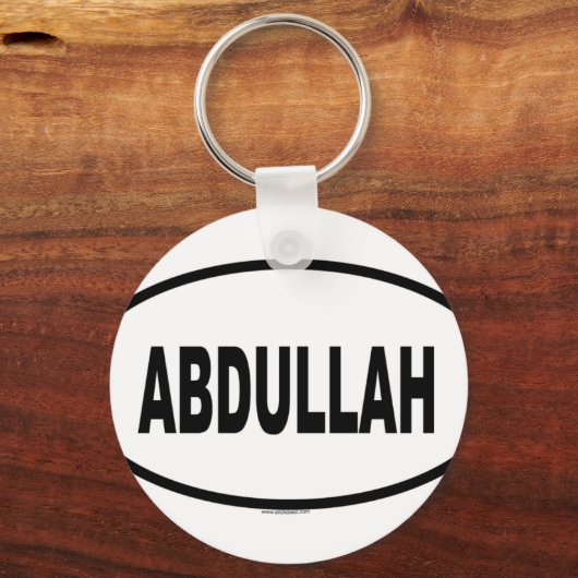 ABDULLAH SLEUTELHANGER (Voorkant)