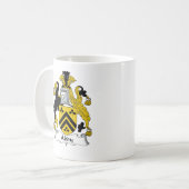 Abdy Family Crest Koffiemok (Voorkant links)