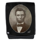 Abe Abraham Lincoln American Republican President Rugtassen (Voorkant)