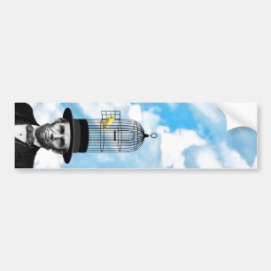 Abe Canary Bumpersticker